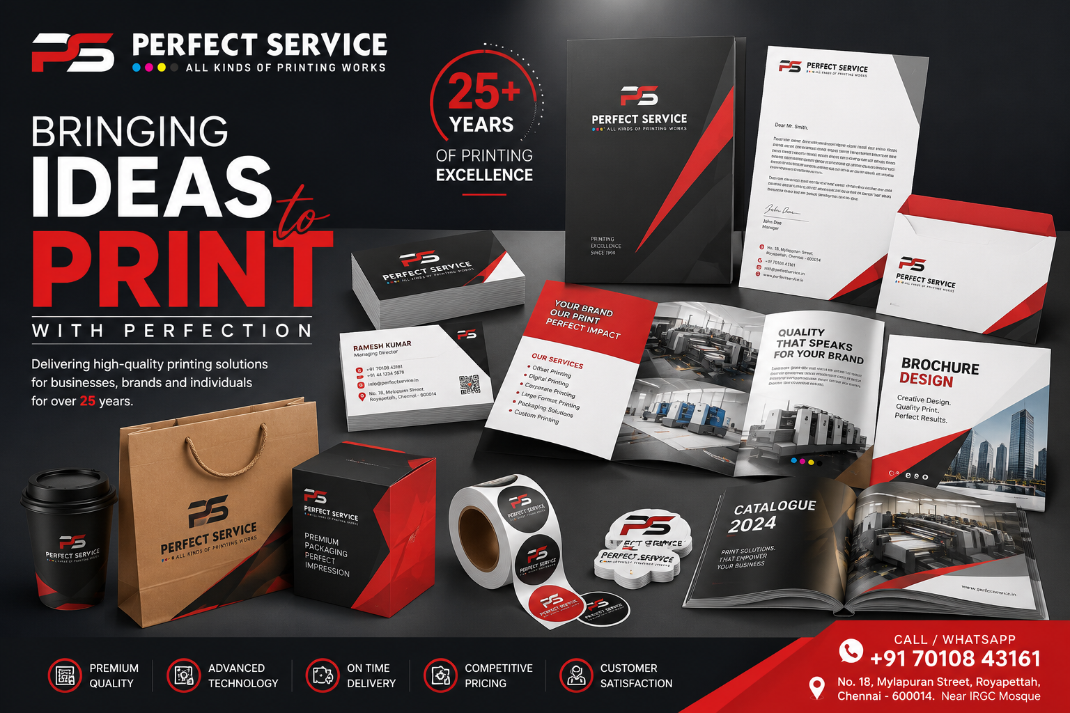 Visiting card and business card printing Chennai