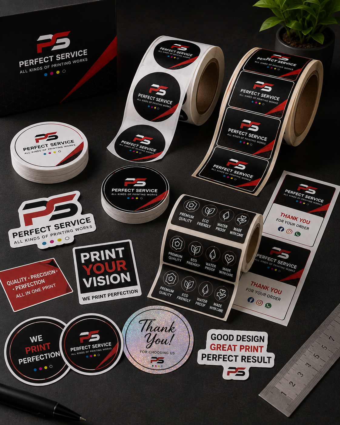 Sticker label and banner printing Chennai
